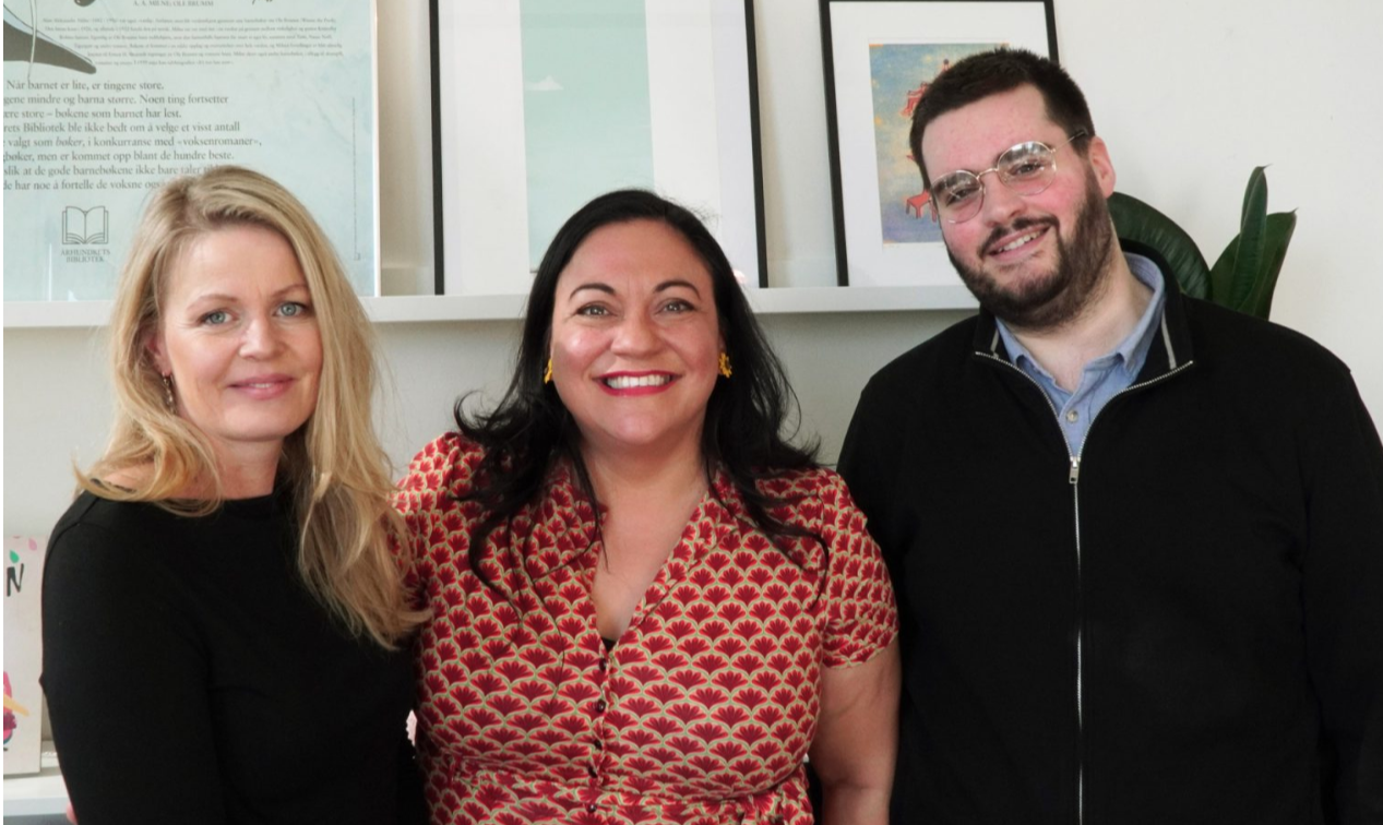 Camilla Heimstad-Bergseng, Veronica Salinas og Juan Carlos Torrado Vidal