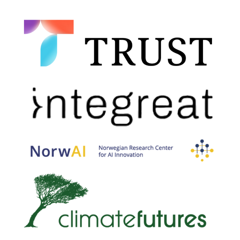 Overview of all research centres the Department for Statistical modelling and Machine Learning are currently a part of. All with logos.